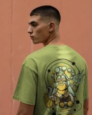 Guru Daddy Wild Lime oversized tee - back print